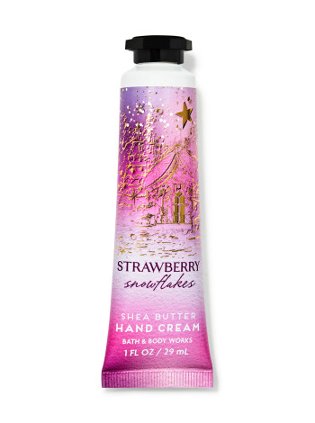 Ароматний крем для рук Bath & Body Works Hand Cream Strawberry Snowflakes 29мл