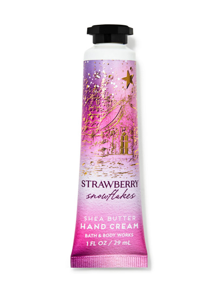 Ароматний крем для рук Bath & Body Works Hand Cream Strawberry Snowflakes 29мл