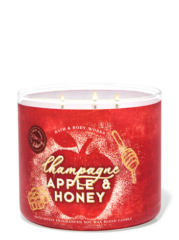 Свічка Champagne Apple & Honey Від Bath And Body Works