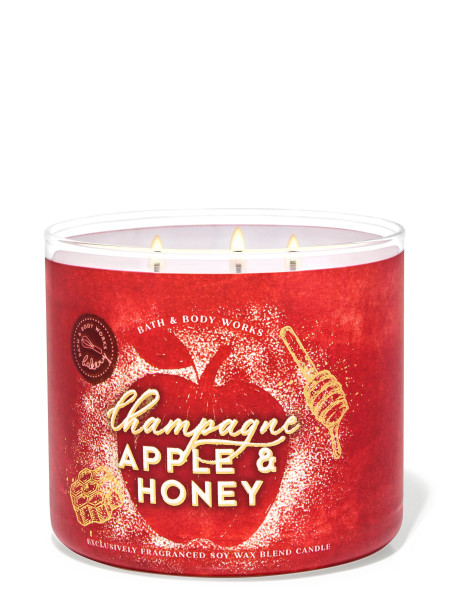 Свічка Champagne Apple & Honey Від Bath And Body Works