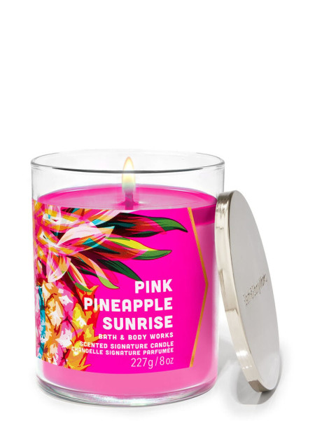 Ароматизована свічка Pink Pineapple Sunrise Bath & Body Works