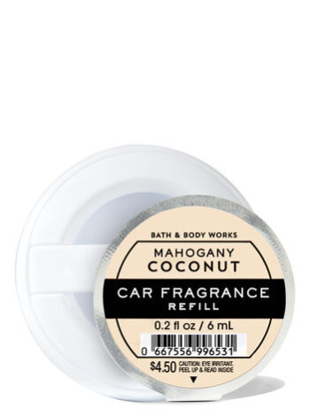 Ароматизатор для автомобіля Mahogany Coconut від Bath and Body Works