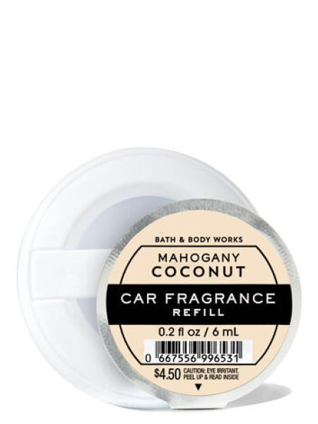 Ароматизатор для автомобіля Mahogany Coconut від Bath and Body Works
