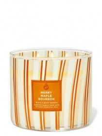 Свічка Merry Maple Bourbon від Bath And Body Works