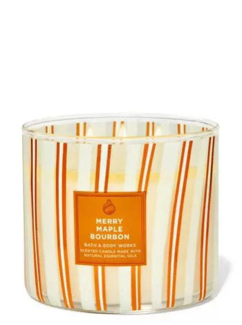 Свічка Merry Maple Bourbon від Bath And Body Works