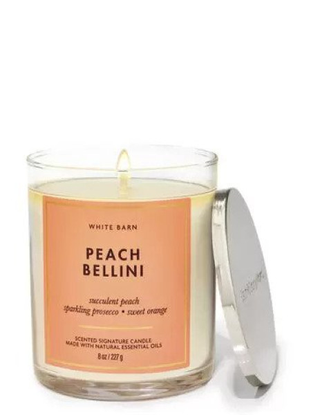 Ароматизована свічка Peach Bellini Bath & Body Works