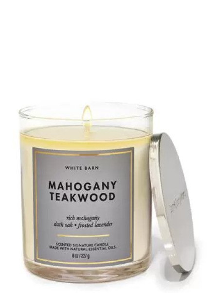 Ароматизована свічка Mahogany Teakwood Bath & Body Works