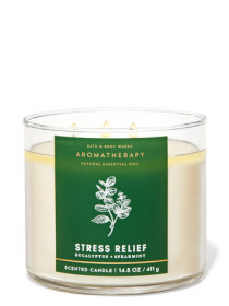 Свічка Aromatherapy Stress Relief Eucalyptus Spearmint від Bath And Body Works