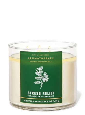 Свічка Aromatherapy Stress Relief Eucalyptus Spearmint від Bath And Body Works