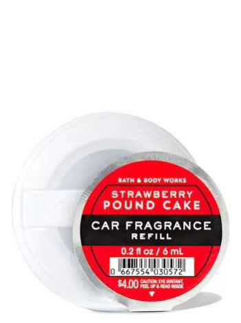 Ароматизатор для автомобіля Strawberry Pound Cake від Bath and Body Works