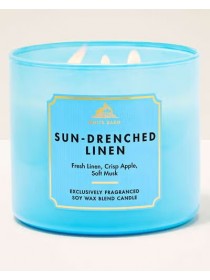 Свічка Sun-Drenched Linen Від Bath And Body Works