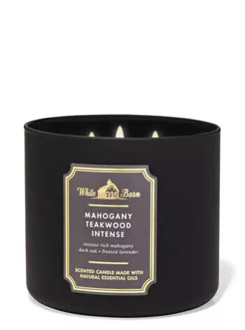 Свічка Mahogany Teakwood High Intensity від Bath And Body Works