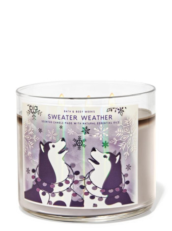 Свічка Sweater Weather від Bath and Body Works