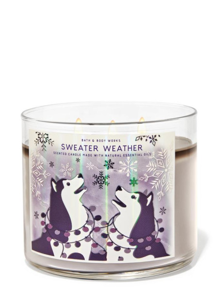 Свічка Sweater Weather від Bath and Body Works