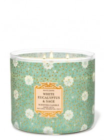 Свічка White Eucalyptus & Sage Від Bath And Body Works