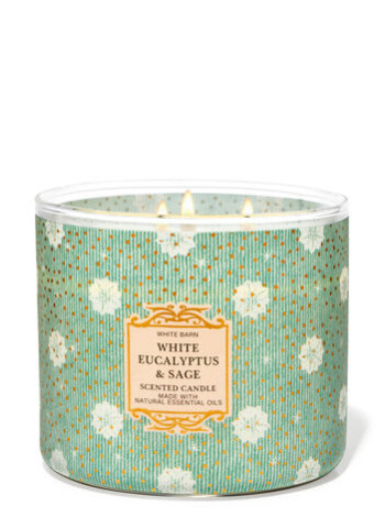 Свічка White Eucalyptus & Sage Від Bath And Body Works