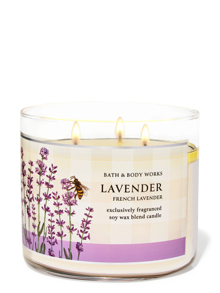 Свічка French Lavender від Bath And Body Works