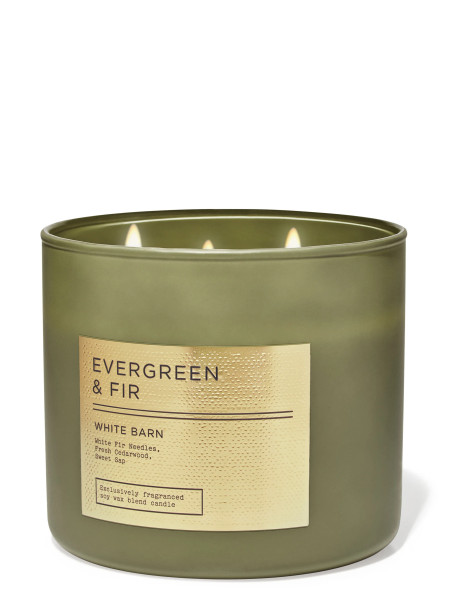 Свічка Evergreen & Fir від Bath And Body Works