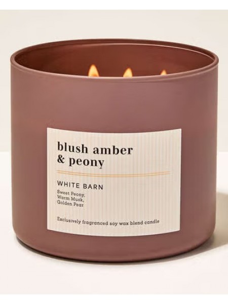 Свічка Blush Amber & Peony Від Bath And Body Works