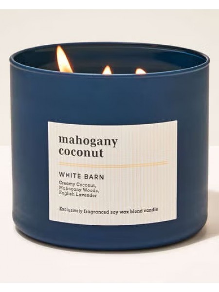Свічка Mahogany Coconut Bath & Body Works