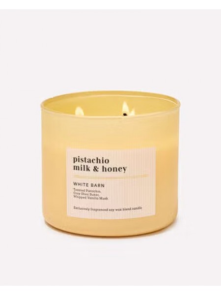 Свічка Pistachio Milk & Honey від Bath And Body Works