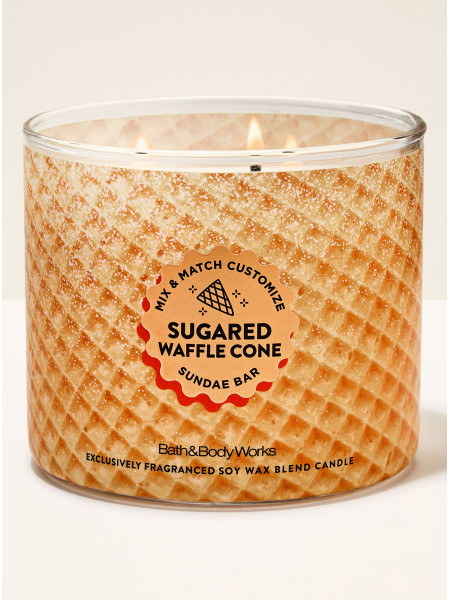 Ароматизована свічка Sugared Waffle Cone Bath & Body Works