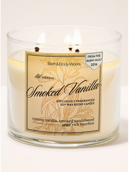 Ароматизована свічка Smoked Vanilla Bath & Body Works