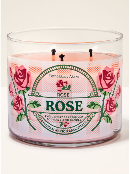 Ароматизована свічка Rose Bath & Body Works