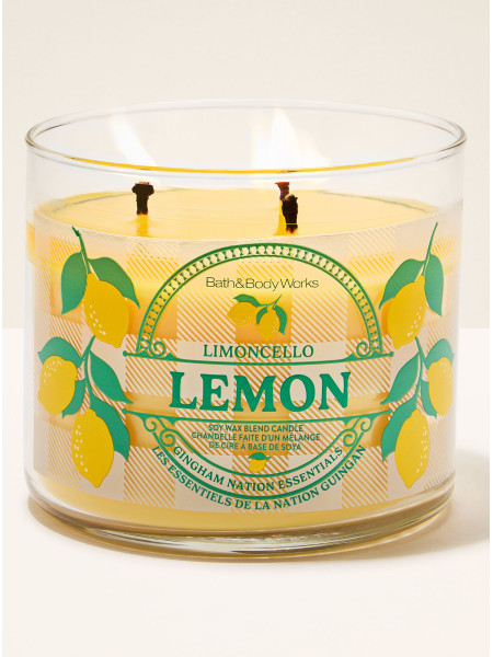 Свічка Lemon Від Bath And Body Works