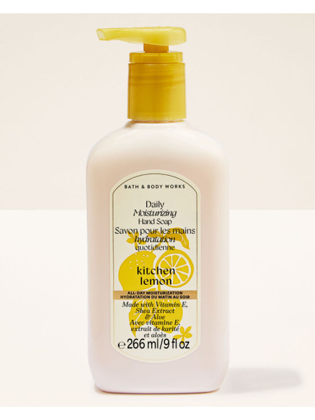 Зволожувальне мило для рук Kitchen Lemon Daily Moisturizing Hand Soap Bath and Body Works