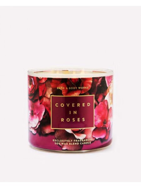 Свічка Covered In Roses від Bath And Body Works