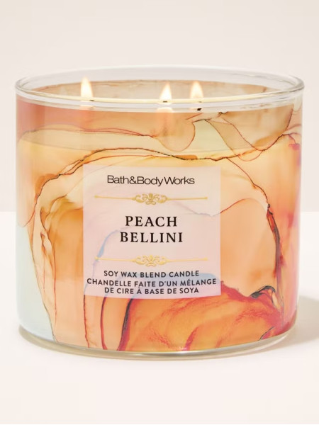 Свічка Peach Bellini Від Bath And Body Works