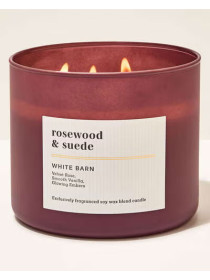 Ароматизована свічка Rosewood & Suede Bath & Body Works