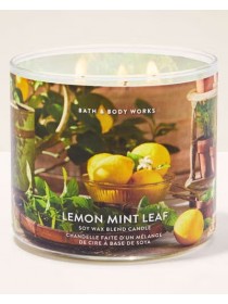 Свічка Lemon Mint Leaf від Bath And Body Works