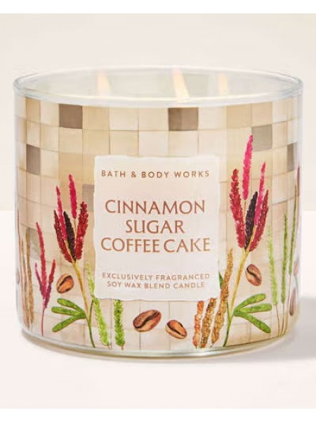 Ароматизована свічка Cinnamon Sugar Coffee Cake Bath & Body Works