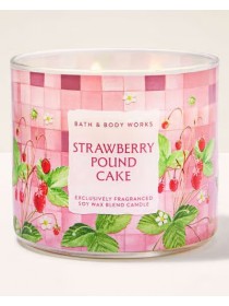 Ароматизована свічка Strawberry Pound Cake Bath & Body Works