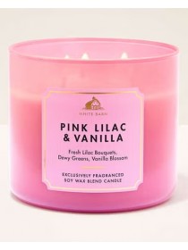 Свічка Pink Lilac & Vanilla від Bath And Body Works
