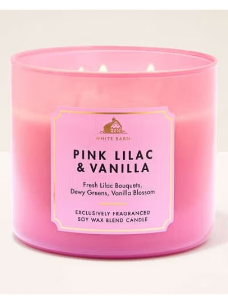 Свічка Pink Lilac & Vanilla від Bath And Body Works