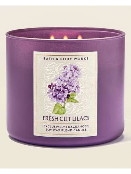 Свічка Fresh Cut Lilacs від Bath And Body Works