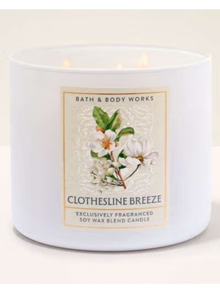Свічка Clothesline Breeze від Bath And Body Works