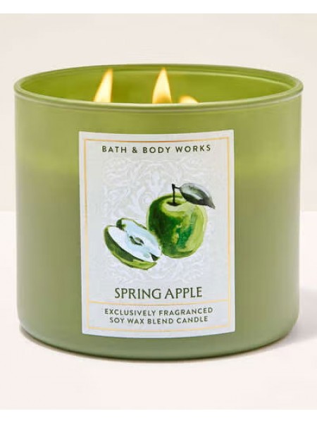 Ароматизована свічка Spring Apple Bath & Body Works