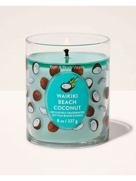 Ароматизована свічка Waikiki Beach Coconut Bath & Body Works