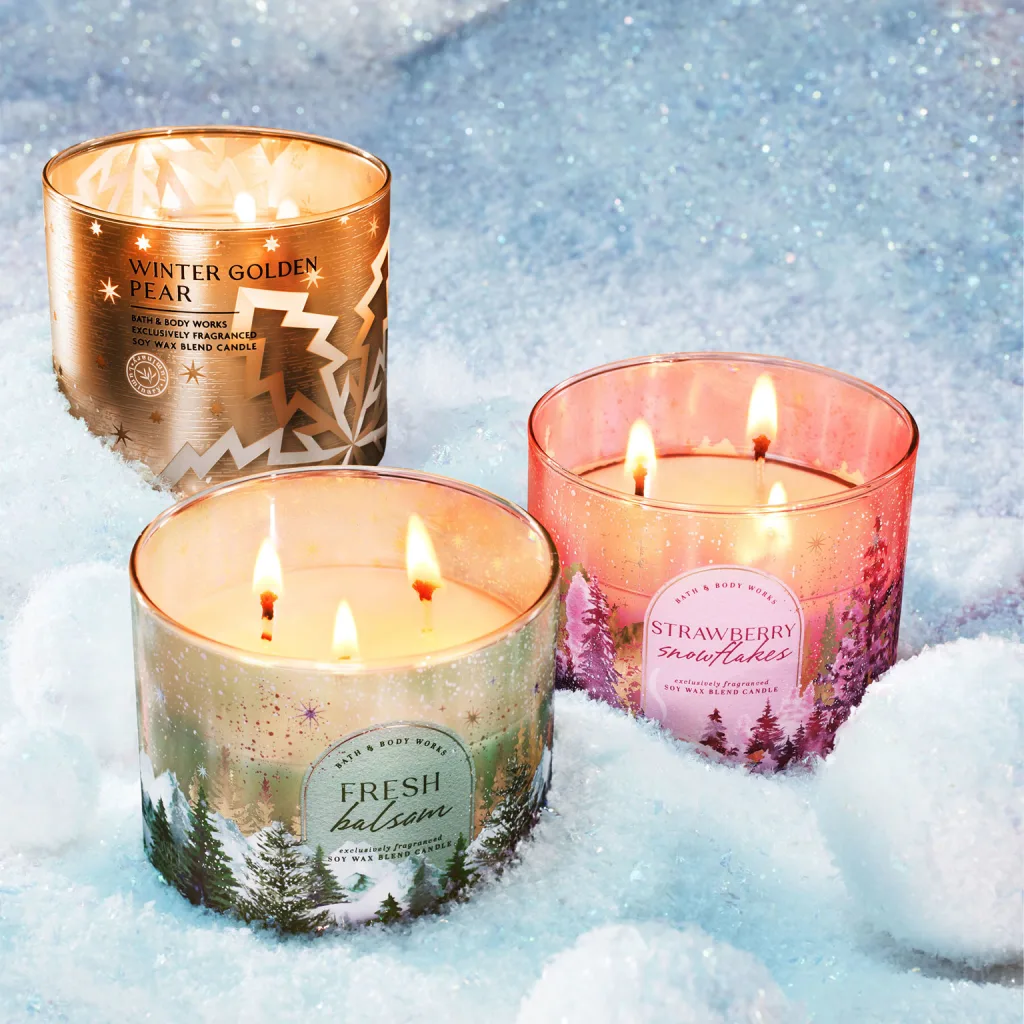 Свічки Bath and Body Works: досконалий вибір для затишку та атмосфери