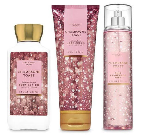 Лучший праздничный аромат: Champagne Toast від Bath & Body Works