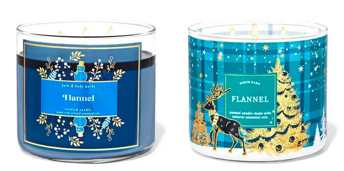 Свічка Flannel Bath And Body Works
