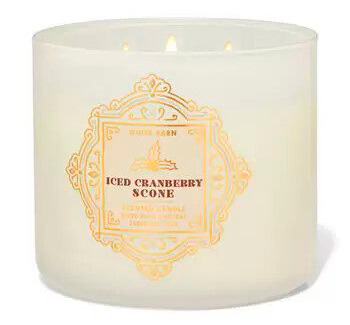 Свічка Iced Cranberry Scone Bath And Body Works