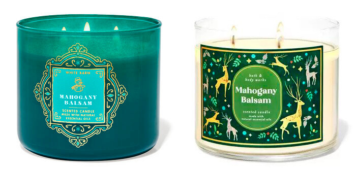 Свічка Mahogany Balsam Bath And Body Works