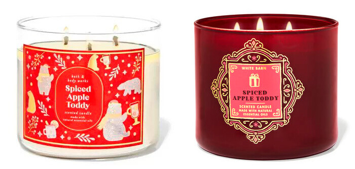 Свічка Spiced Apple Toddy Bath And Body Works